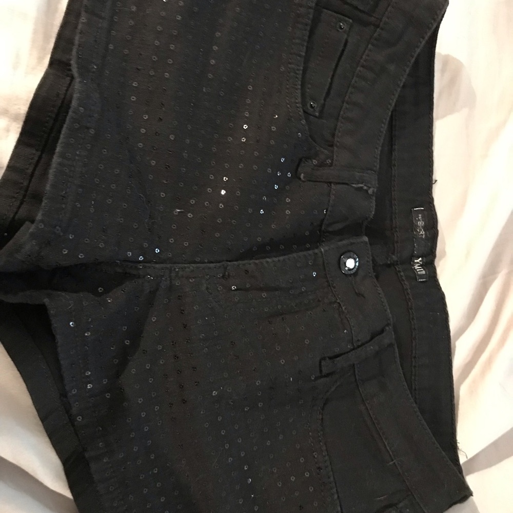 YMI Sequined Hot Shorts